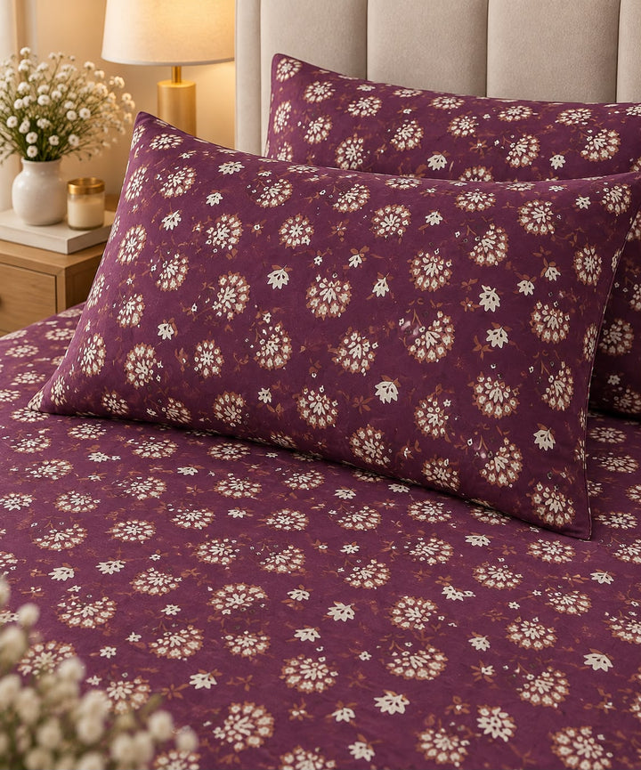 Royal Plum Bedsheet